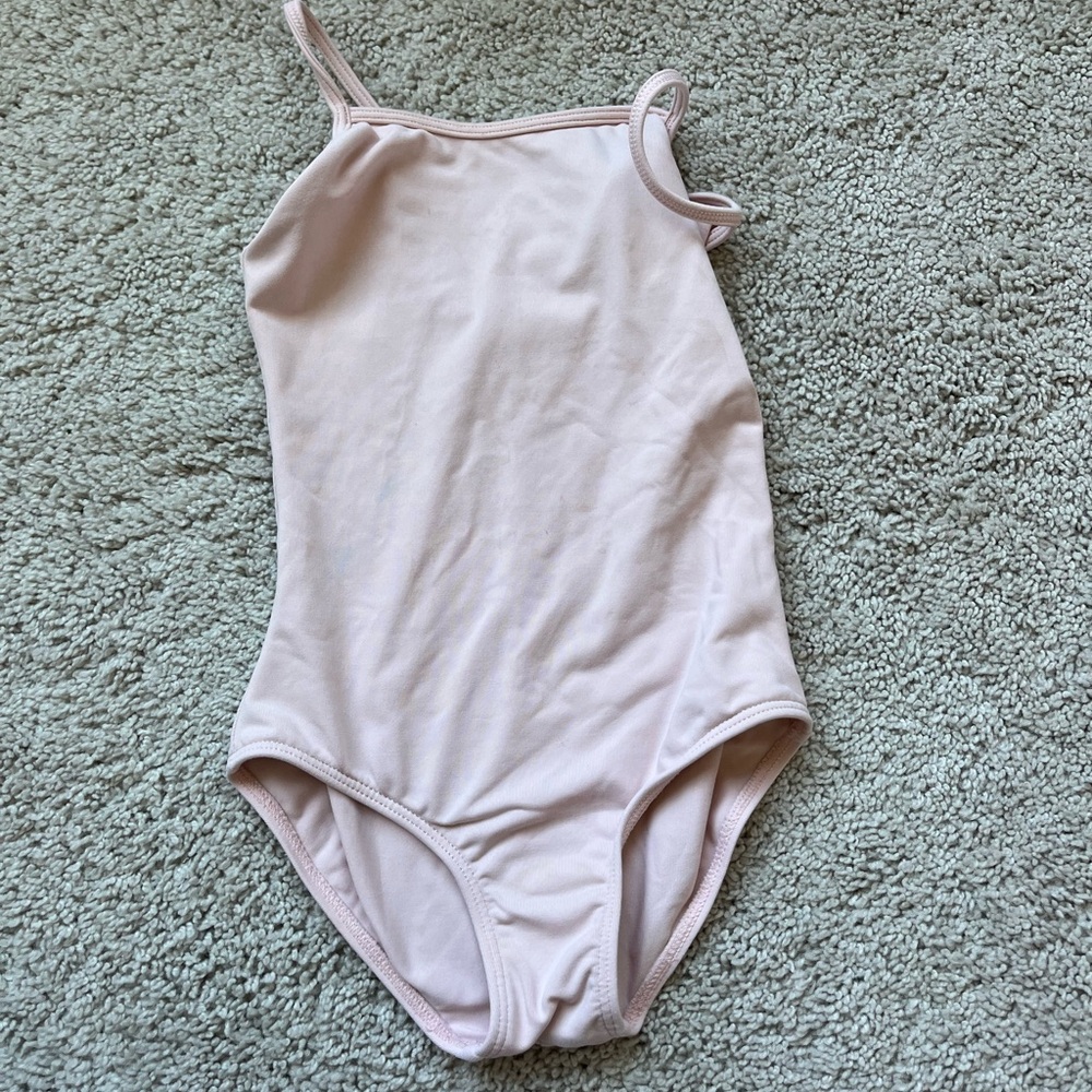 Bloch Pink Kids One Piece Bodysuit
